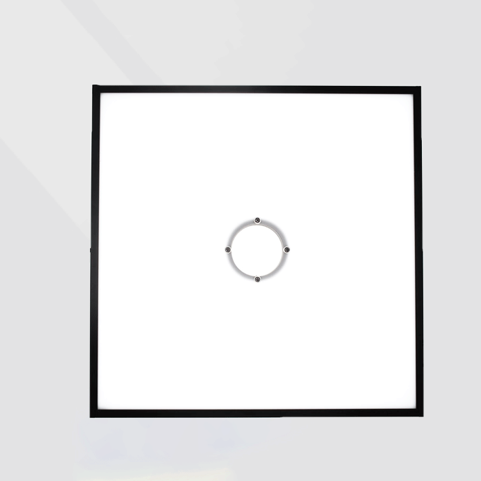 flat light with holes