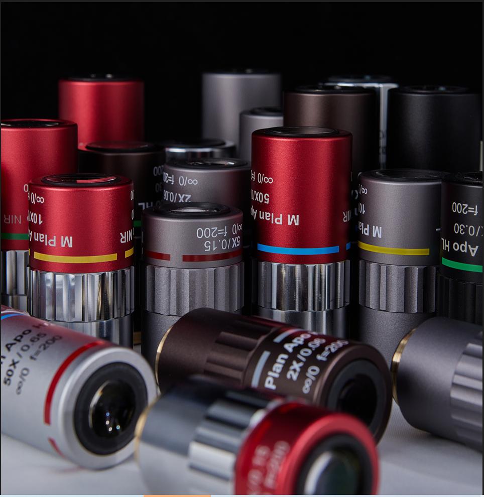 95mm APO long WD metallurgical objective lens